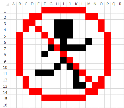 Excel VBAで作るドット絵タイプ巨大モザイクアート