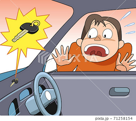 車 車内 運転席のイラスト素材 - PIXTA