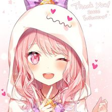 ピンク髪キャラ販売いたします ツイッターやYouTube、配信のアイコンなどに！ココナラ