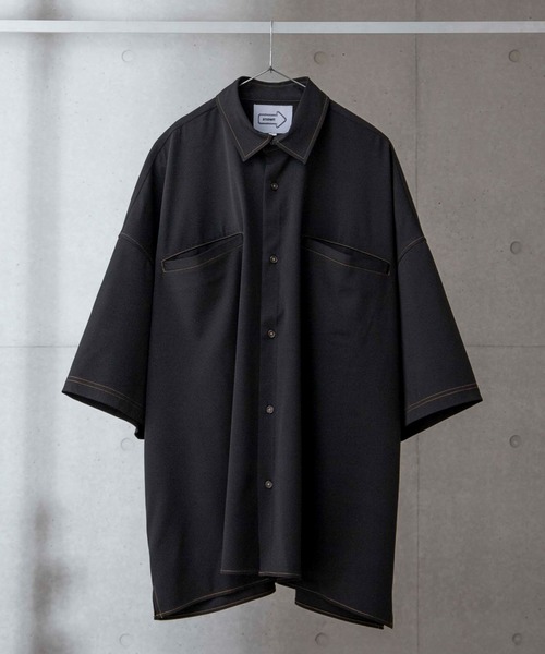 シャーリングデザインリブプルオーバー大きいサイズ レディース専門店 CLETTE クレット公式