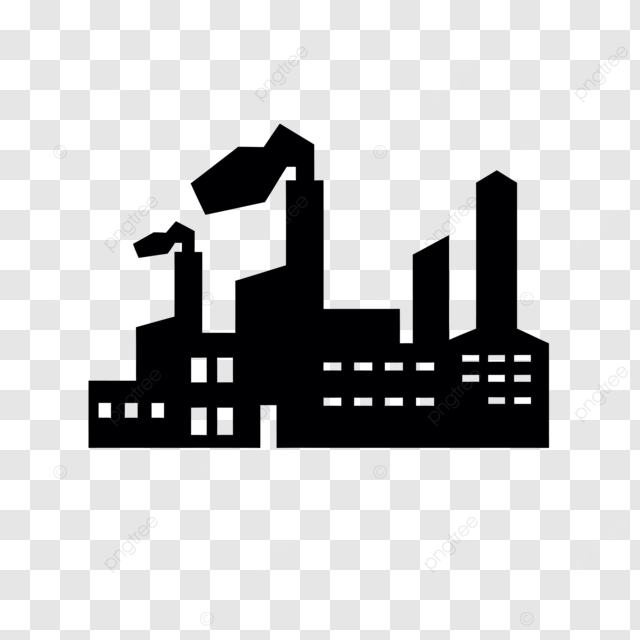 製造工場アイコン モノクロ版 イラスト - No: 22265917無料イラスト・フリー素材なら「イラストAC」