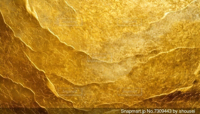黄金に輝くゴールド テクスチャ無料背景イラスト18703素材Good