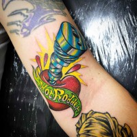 片輪車のタトゥー札幌のタトゥースタジオ MOUNTAIN HIGH TATTOO WORKS作品集