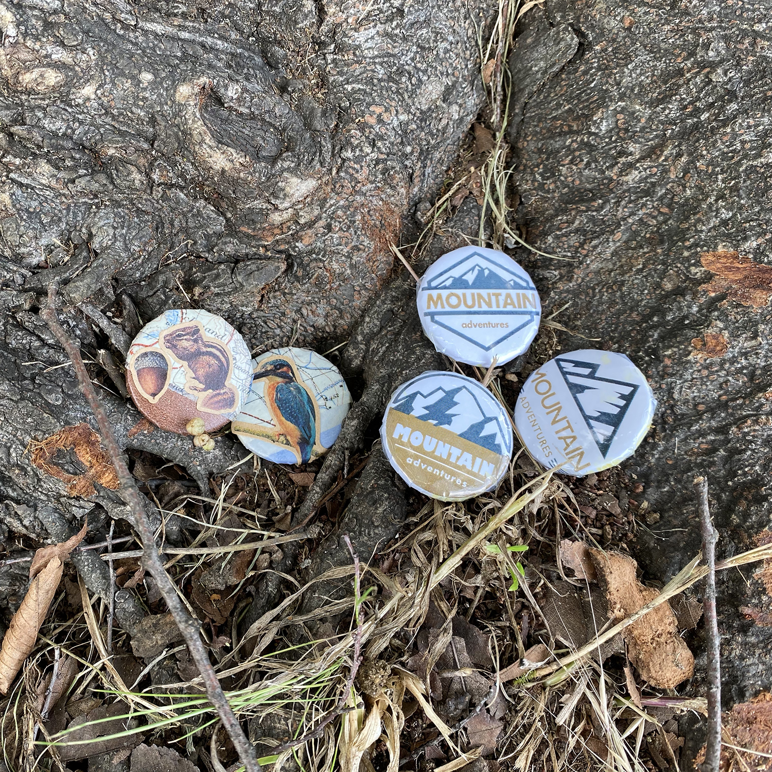 ハギレ活用!!100均のキットで簡単!!缶バッチの作り方