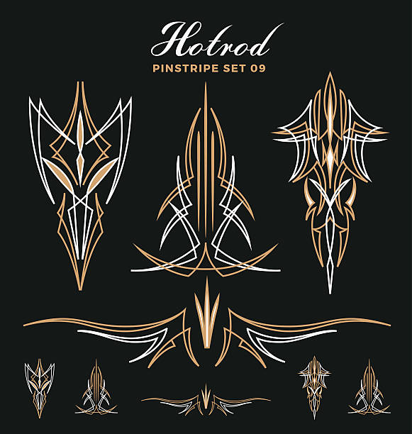 ピンストライプデザイン集