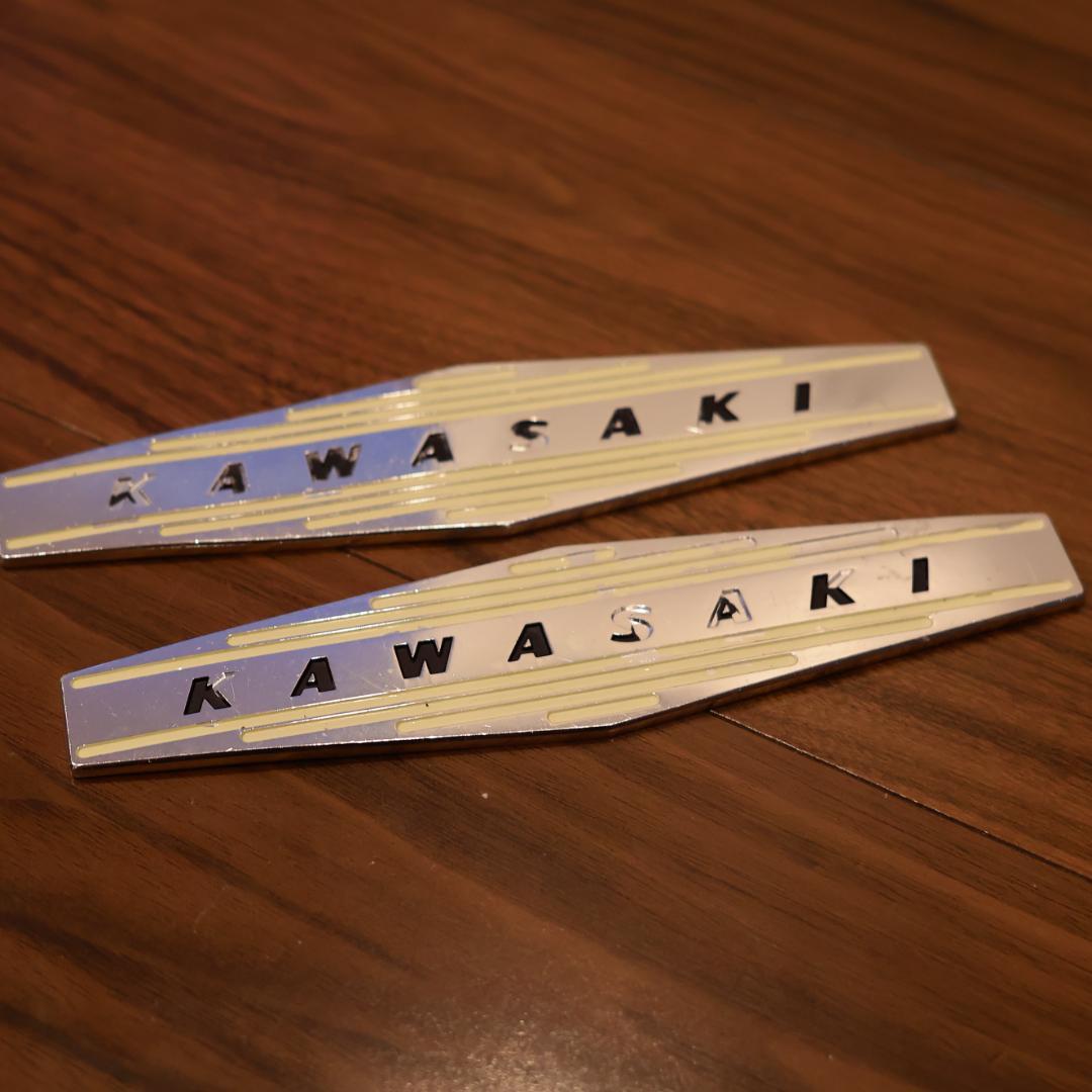 カワサキ クラシック エンブレム タンク メグロ w1 w3 w650 w800