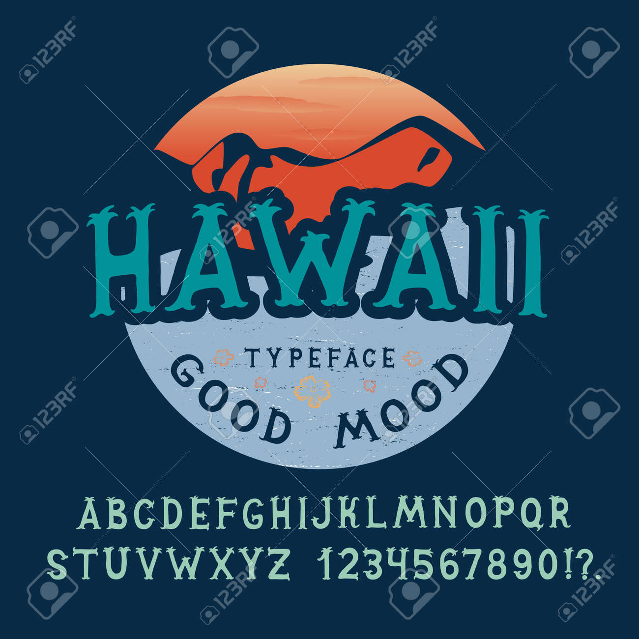 Hawaii フォントFonts2u.com