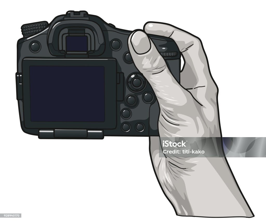 カメラを手に持って微笑む女性 33000004608 の写真・イラスト素材アマナイメージズ