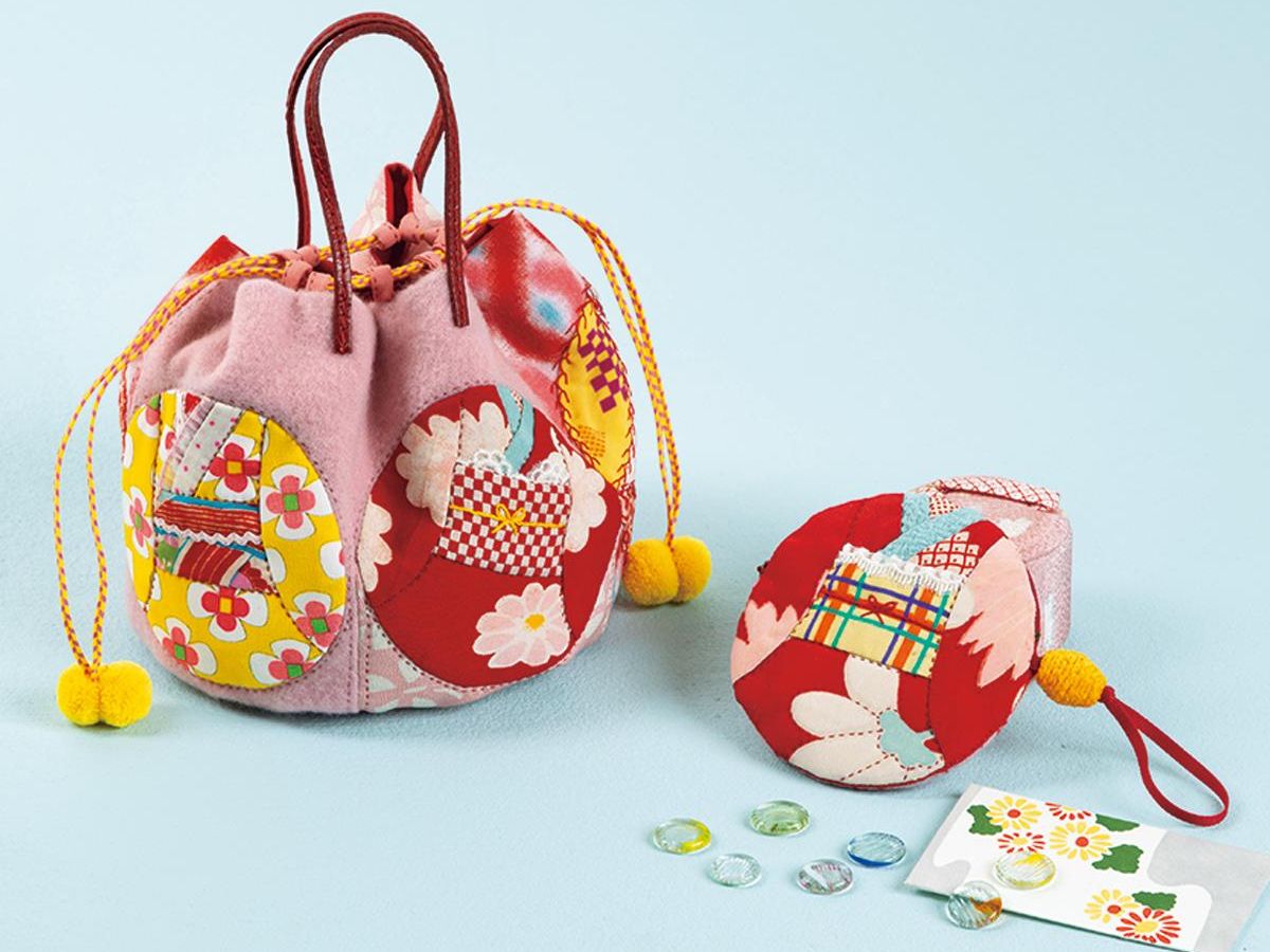 手縫いで作れる巾着袋nunocoto fabric