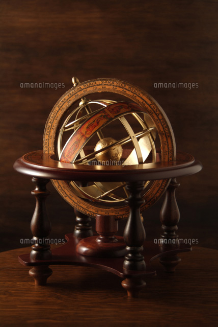 アンティーク風 インテリア地球儀 球径12cm 高さ19cmおしゃれインテリア 家具通販 Y-KAGU 輸入家具屋さん