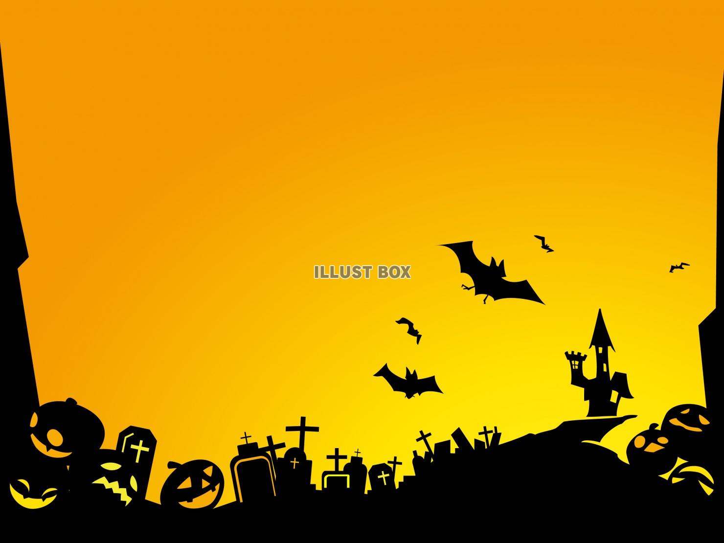 ハロウィン背景イラスト無料イラスト・フリー素材なら「イラストAC」
