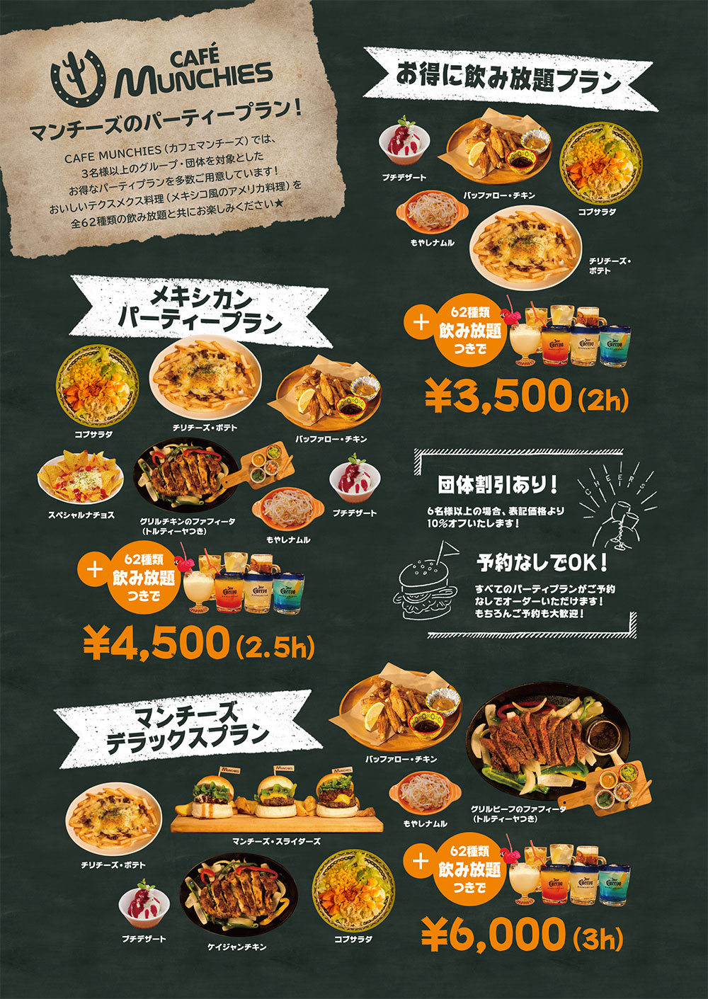 CAFE MUNCHIES ポスターデザインRou's Web