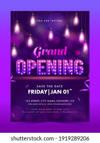 グランドオープンチラシテンプレートでおしゃれなデザインを無料で作成！Canva