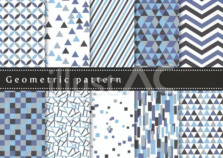 商用利用無料！有料の美しい幾何学模様のアールデコのパターン素材が無料でダウンロードできますコリス