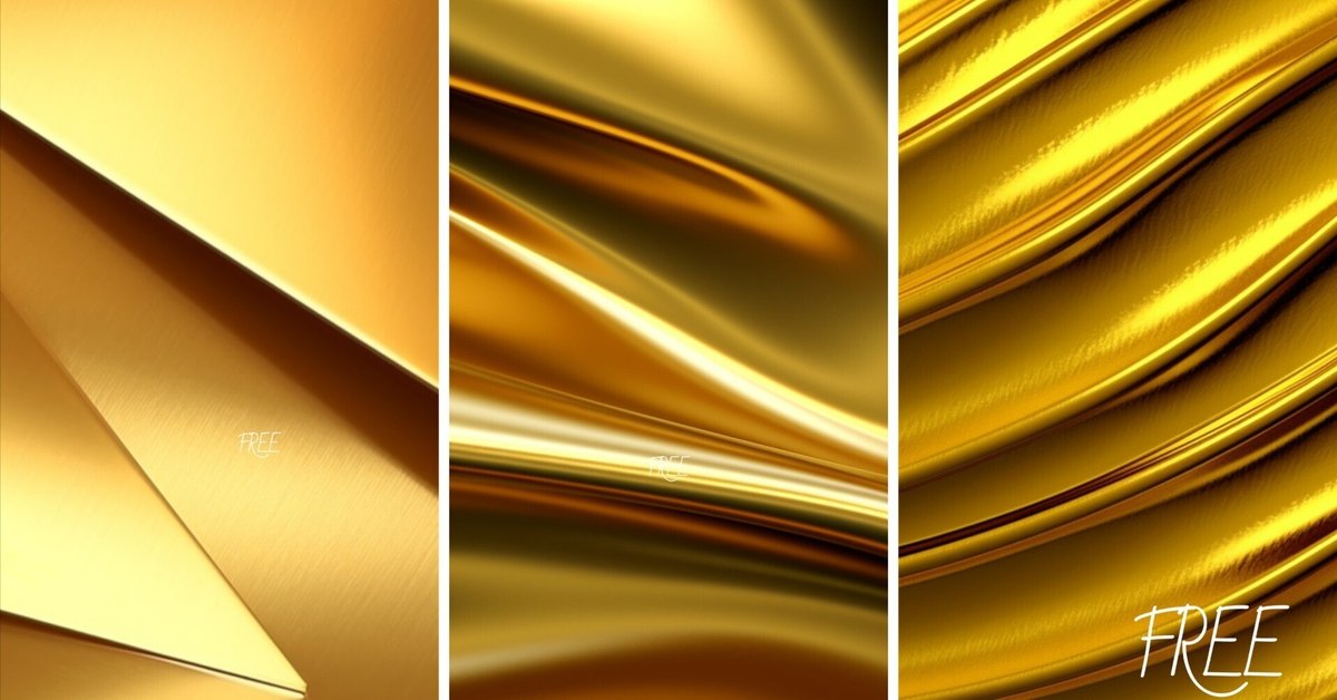金色のテクスチャの背景無料写真