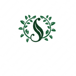 葉っぱ ロゴ11 LEAF LOGOSロゴ販売ロゴ購入と制作依頼サイト