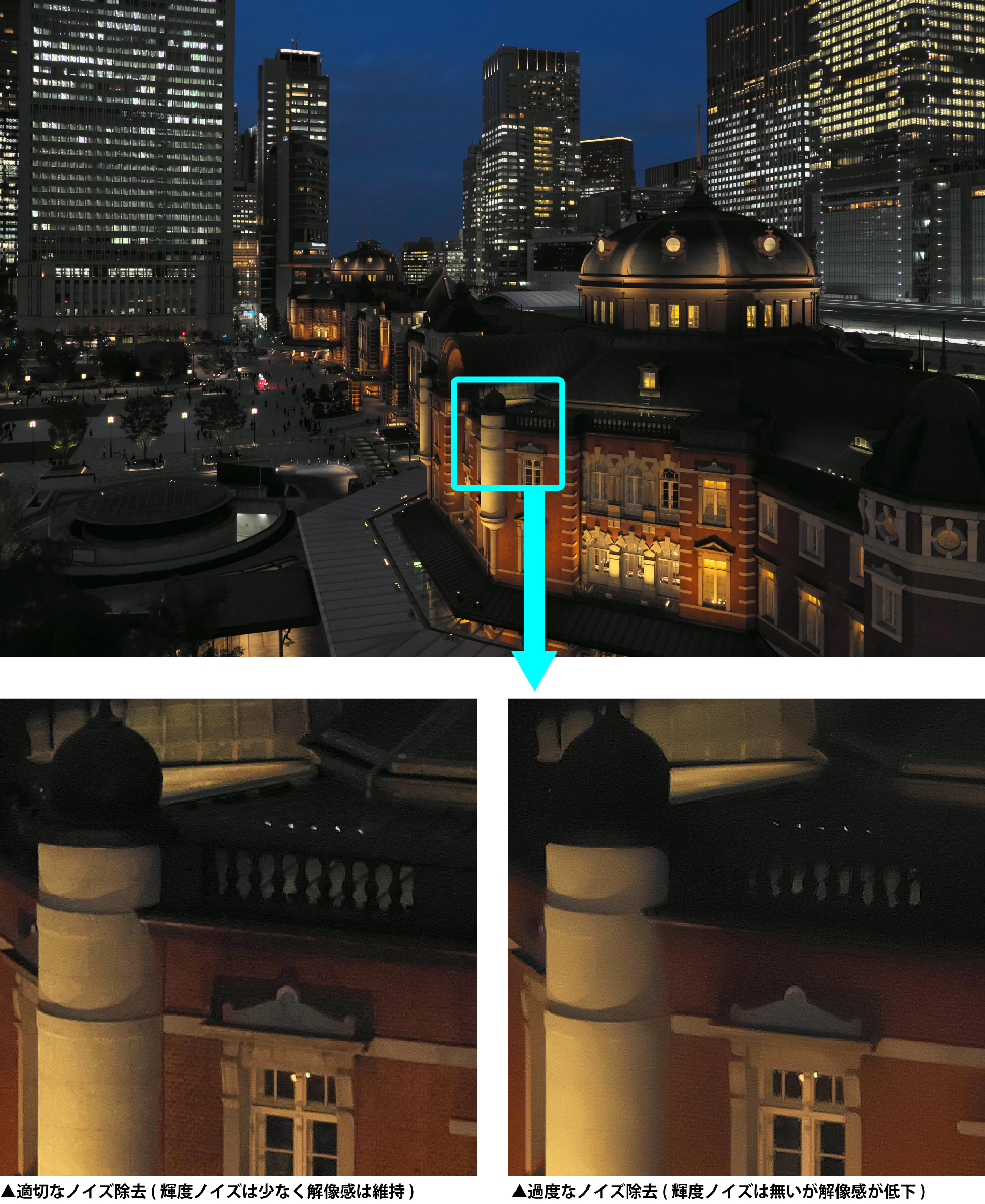 凄い！ISO感度の高い写真をPhotoshopで劇的にノイズ除去する方法！ - studio9