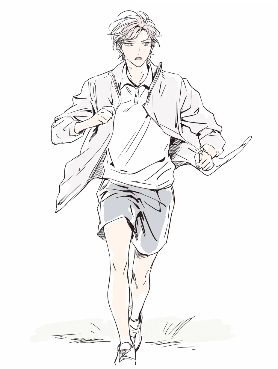 走るアニメーション を描きました animationindie_anime手描きアニメイラストillustration女の子オリジナル楽曲オリジナルvocaloid