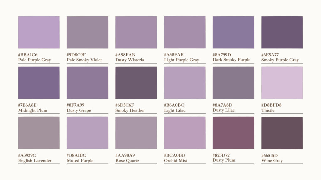 藤紫ふじむらさき- あの色図鑑