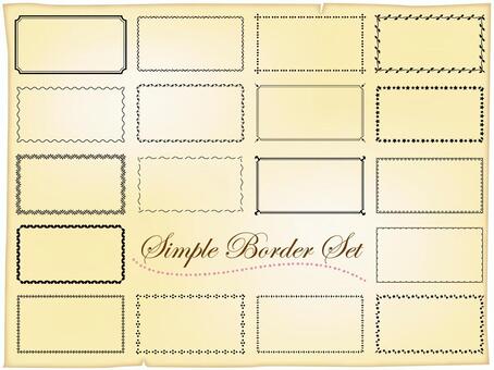 囲み罫 フリー360 無料画像