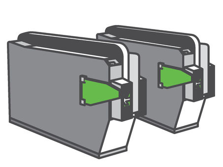 改札口イラストフリー素材透過、PNG画像、ベクトル、PSDと無料ダウンロード Pngtree