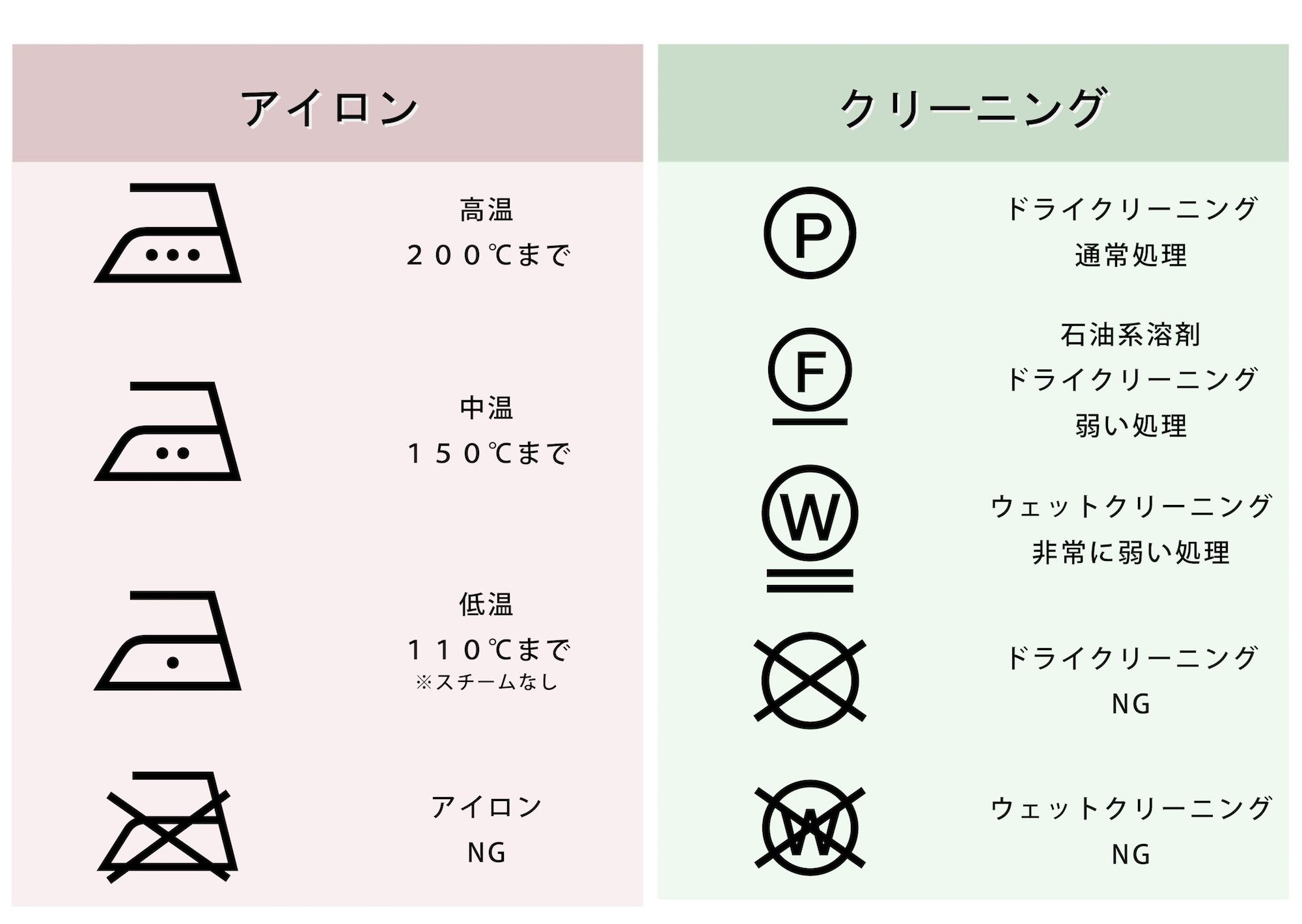 洗濯絵表示について東洋羽毛オンラインショップ -H's+ ハズプラス