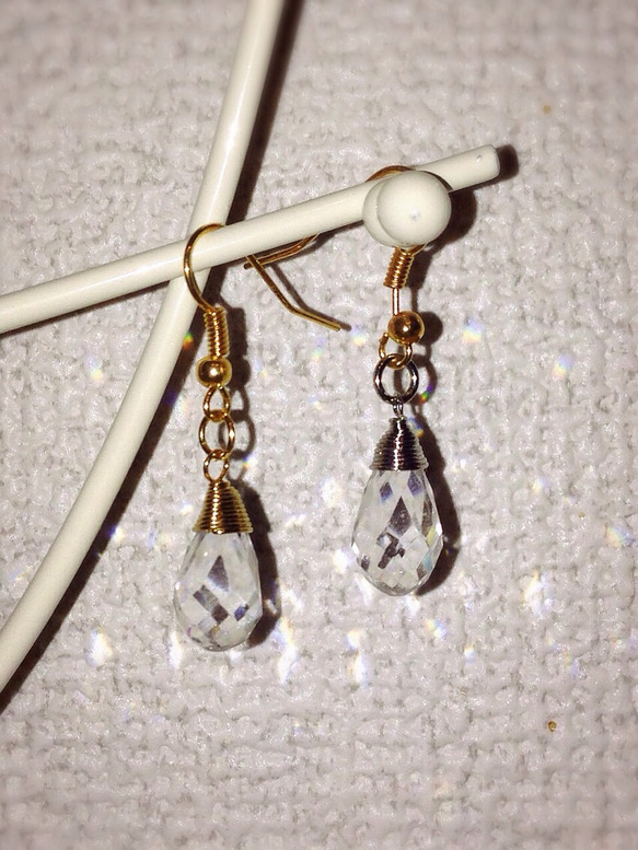 アジアンデザインの手作りピアス 送料無料 A007 ピアス フック・チェーンkotorium 通販 1167351Creema クリーマ