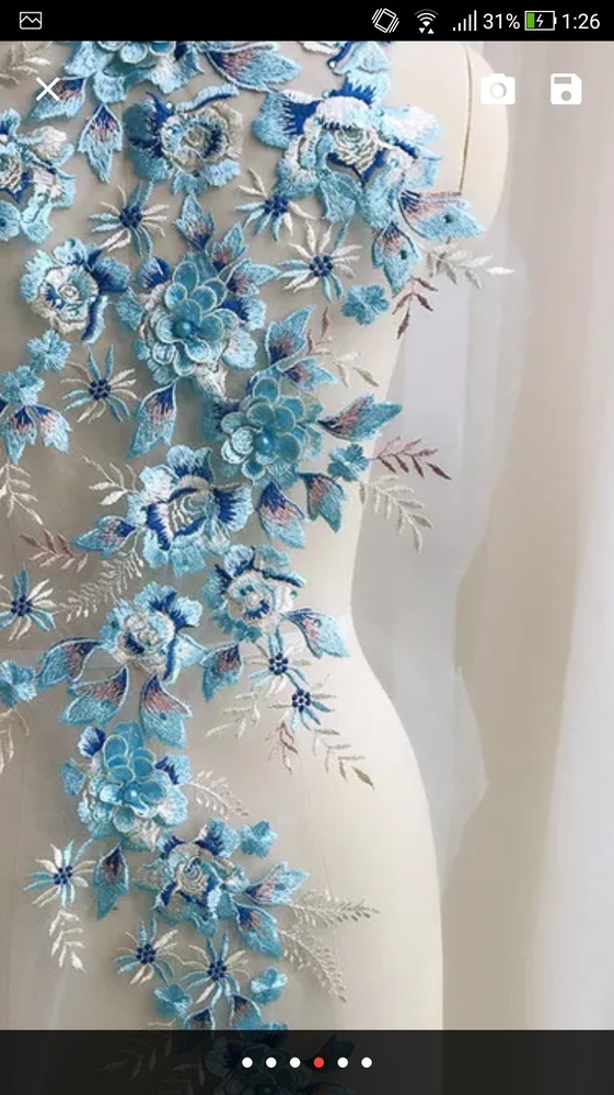 レース アップリケ ガイド - レース アップリケの縫い方- ワンヤード