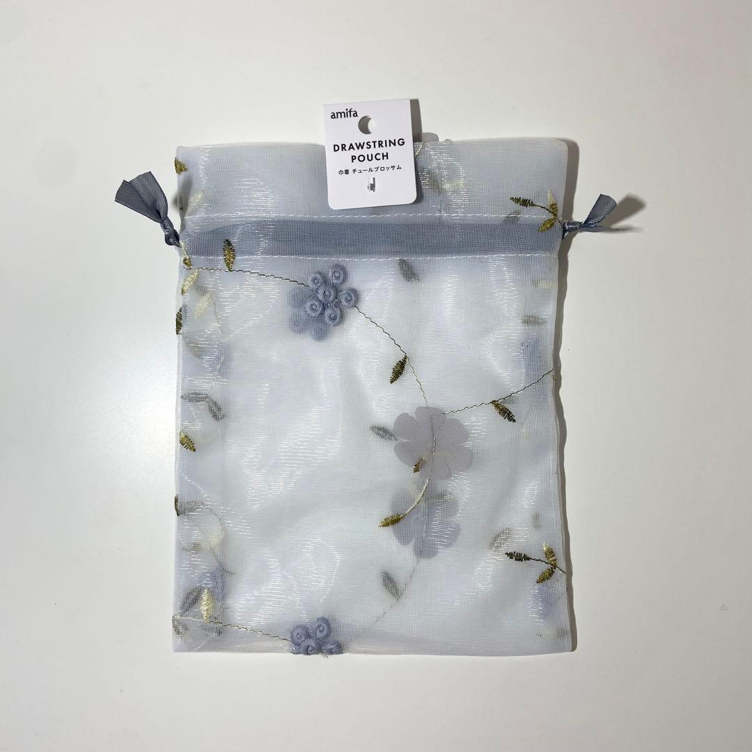 セリア購入品無地コットンの巾着袋- 『薄くて可愛い』が好き