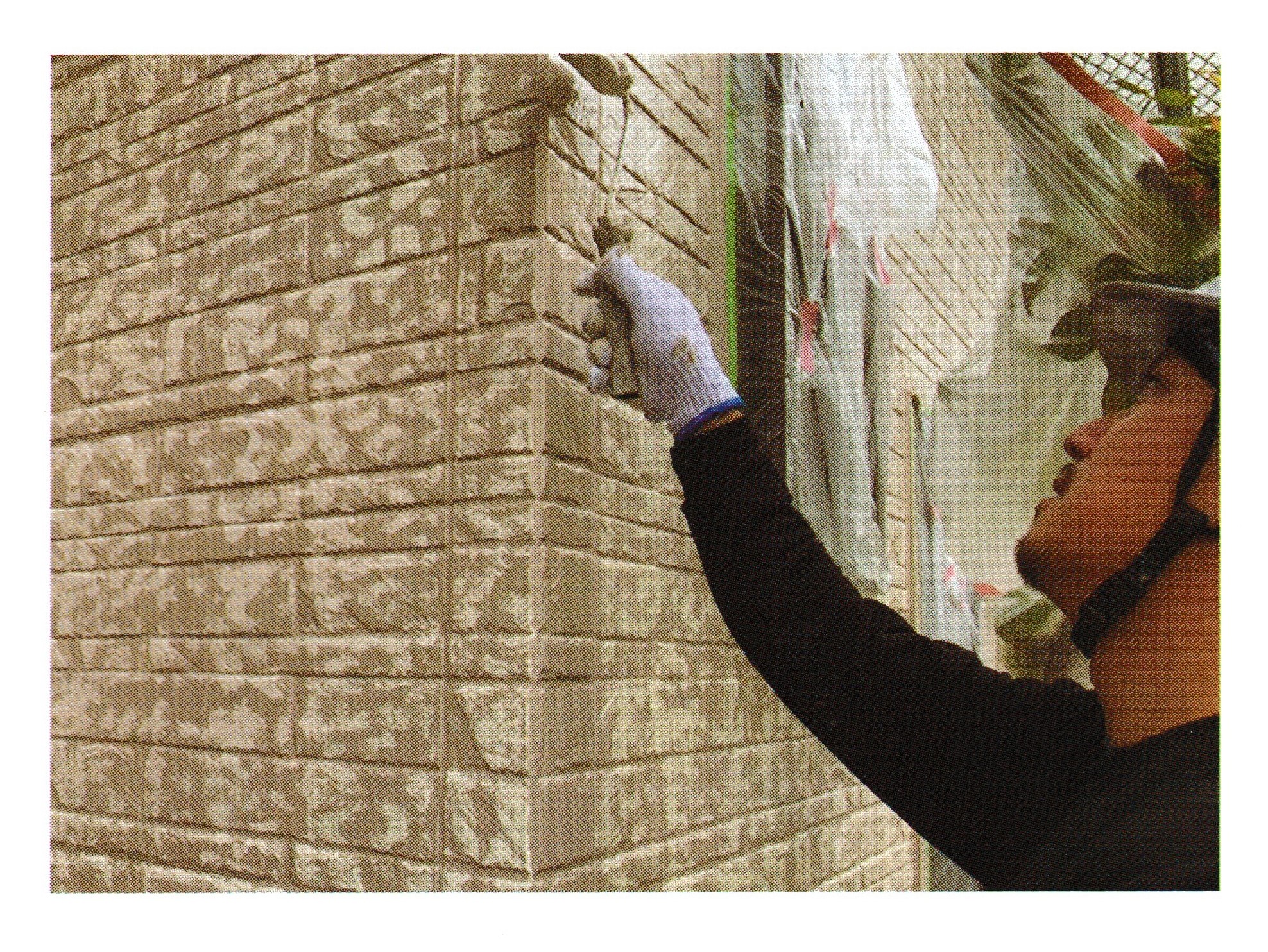 折角の模様をべた塗りで消したくない方へ！再現工法のご提案