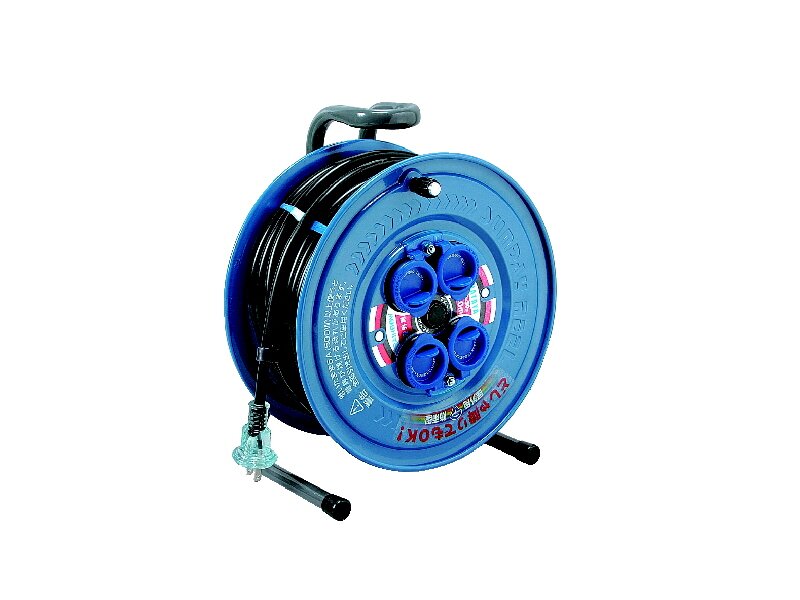 日動 空リール 100V 屋内型 コンセント4個付 NF04L 代引不可 空リール