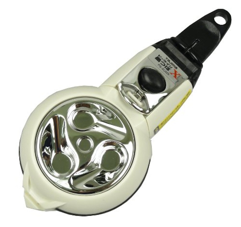 墨ツボの糸が切れたので張り直してみた シンワ測定 ハンディ墨つぼ ミニ α 自動巻 サニーレッド 77490まるむしＤＩＹ