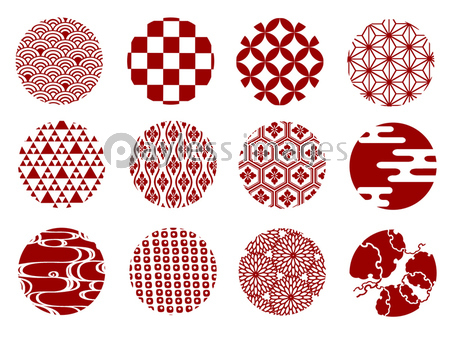 和風アイコンセットイラスト - No: 1806796無料イラスト・フリー素材なら「イラストAC」