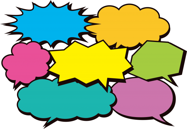 アメコミ風吹き出し素材イラスト - No: 761481無料イラスト・フリー素材なら「イラストAC」