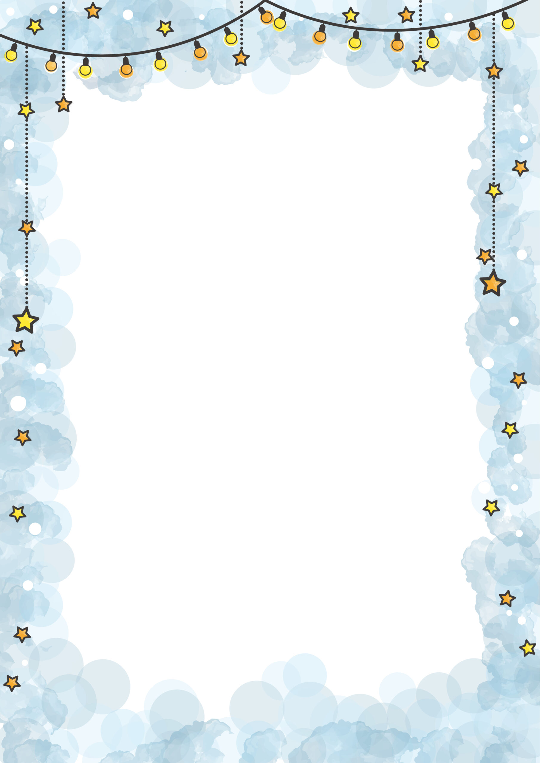 手描きフレーム6イラスト