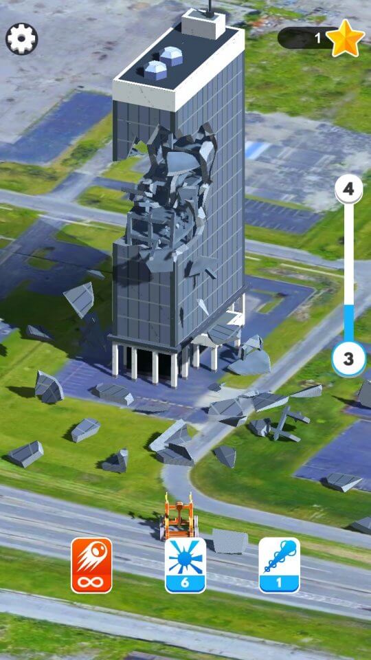 鉄球建物破壊アクション『モンケンクラッシャー』Nintendo Switch向けに3月18日配信へ。飯田和敏氏原案 - AUTOMATON