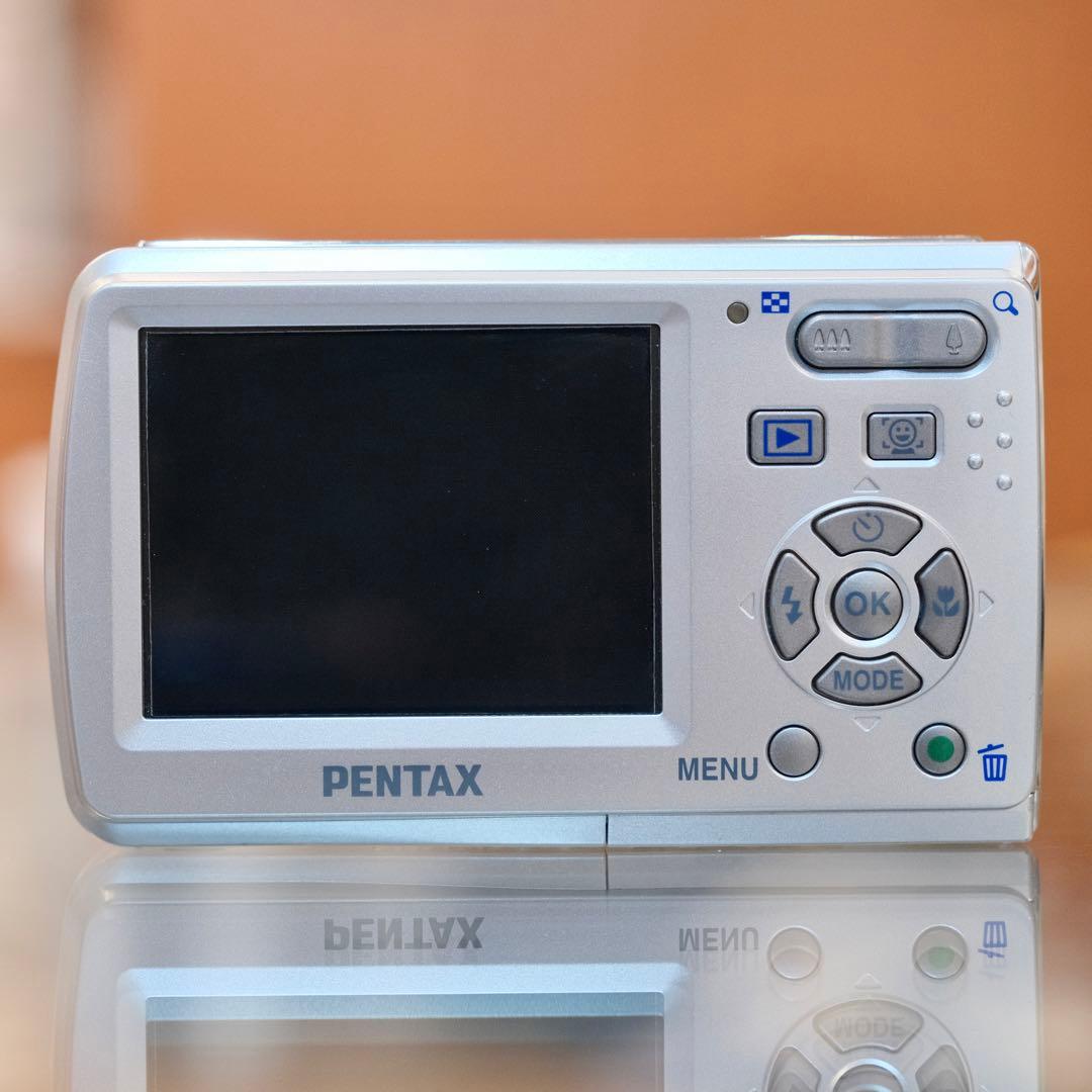 名機 動作品 コンデジ 平成レトロ CCD PENTAX Optio E40