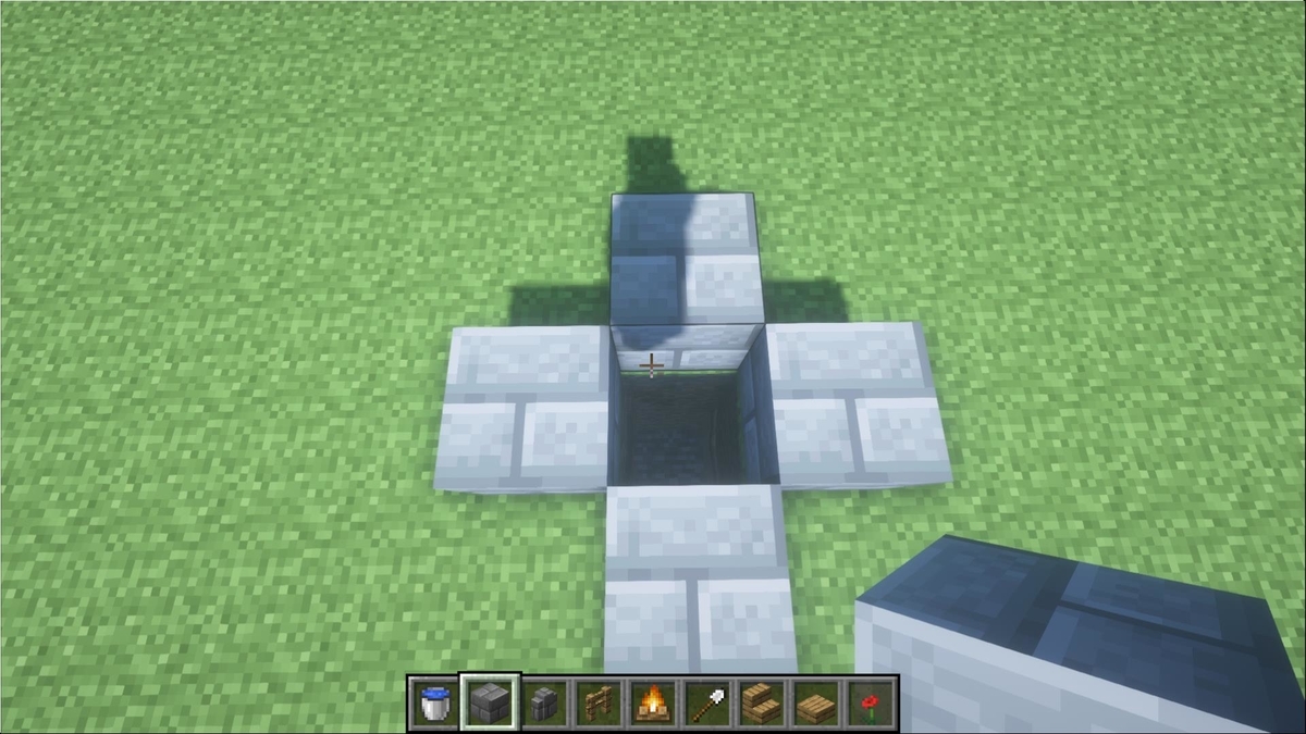 砂漠に大きな井戸を作る前編: マインクラフトてんやわんや開拓記