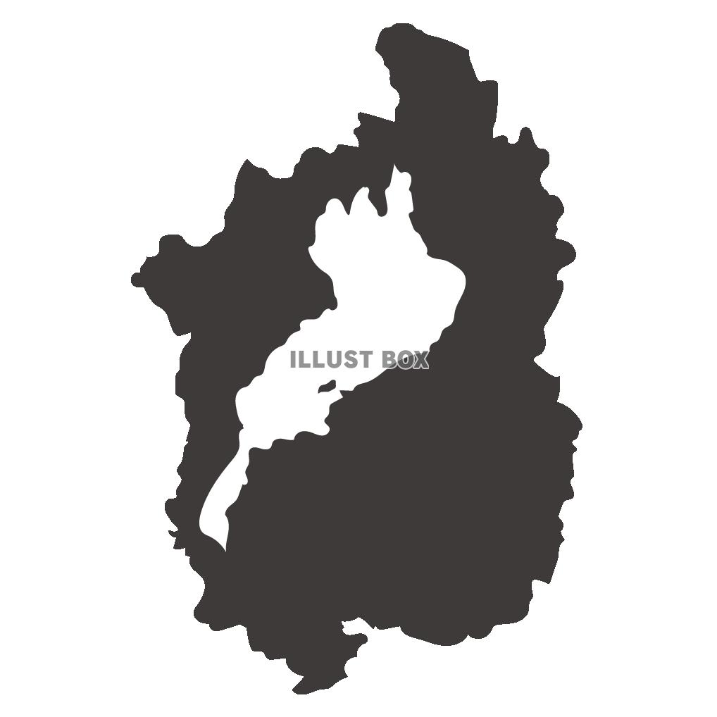 都道府県 シルエットイラスト無料イラスト・フリー素材なら「イラストAC」