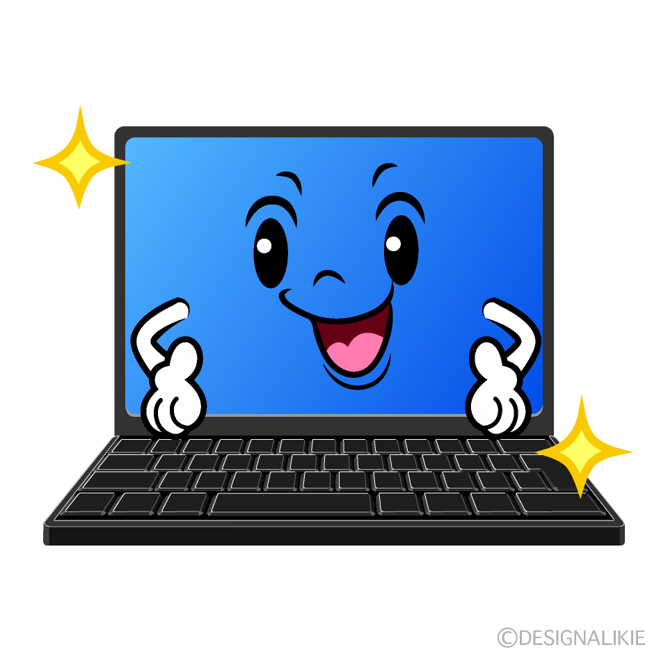 ノートブックパソコン - フリーアイコン素材ビジネス系