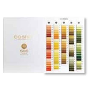 COSMO刺しゅう糸 25番糸 実物色見本 色見本帳 刺繍糸 糸見本