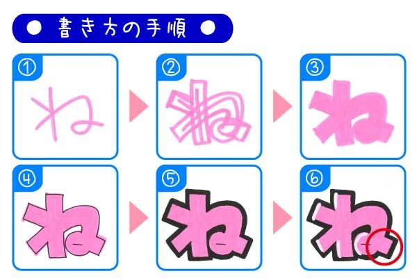 カラフルな配色の『手書き文字のみPOP』を作成しました - ランサーズ
