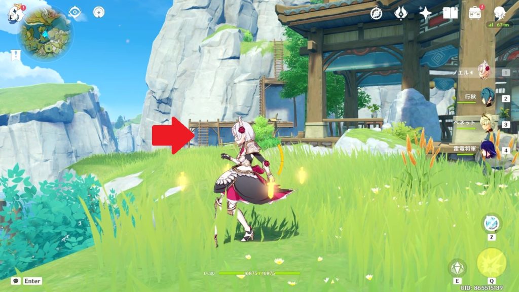 原神☆「螭の話」:5つの岩尊像ギミック＆軽策荘の最も高い場所を探すこーちゃんのゲーム部屋