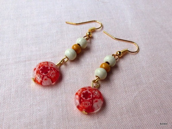 耳元には、私の一点物を＊｢手作りピアス・手作りイヤリング」をつくってみようキナリノ