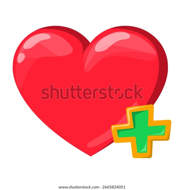 輝きのあるパープルハート漫画のゲームアイコンイラスト素材透過、PNGフリー画像ダウンロード - Pngtree