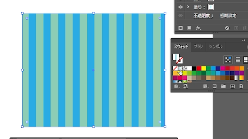 初心者向け 簡単！Illustratorでストライプ柄を作る方法