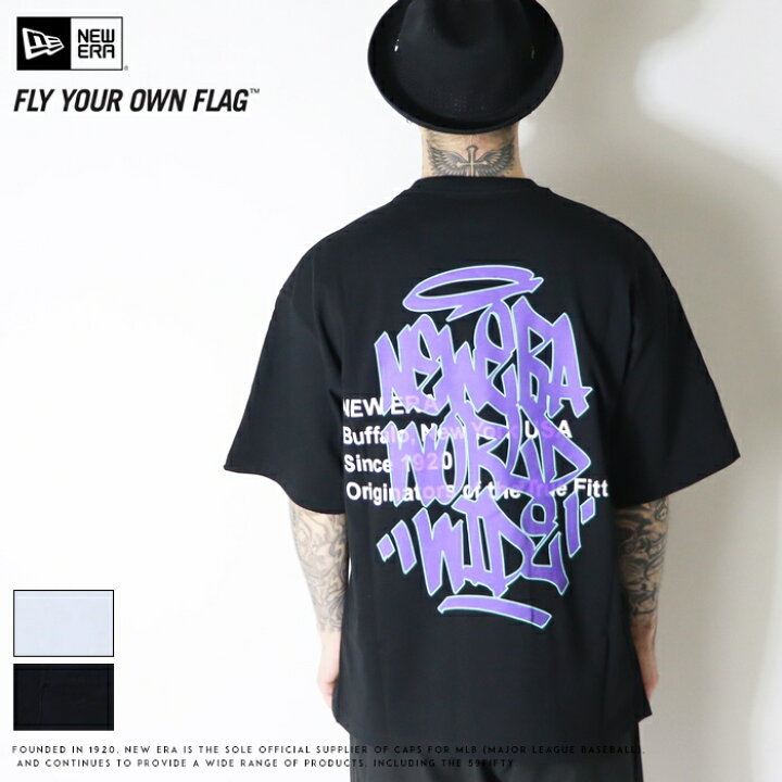 ニューエラ NEW ERAキッズ ジュニア 半袖 コットン Tシャツ Graffiti BLK 14414385スポーツ用品はスーパースポーツゼビオ