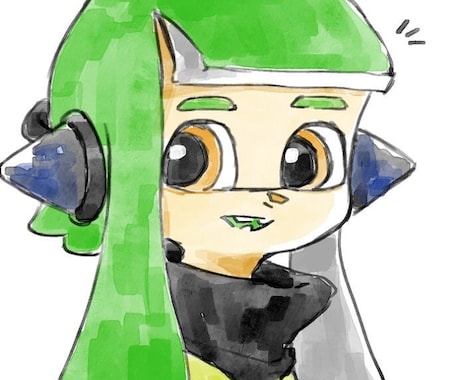 スプラトゥーン、依頼絵のクリエイターが集まるポートフォリオサービスforiio
