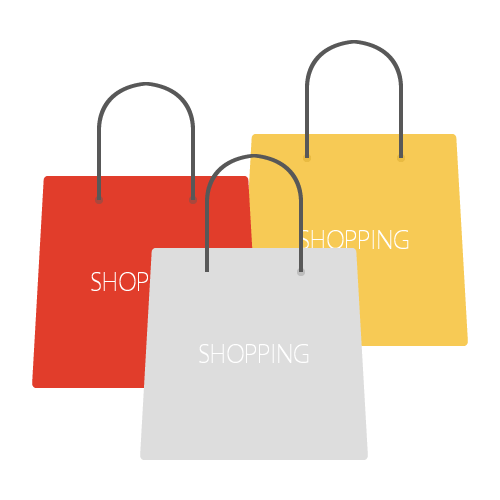 ショッピングモール - チーサー背景素材のお店 - BOOTH