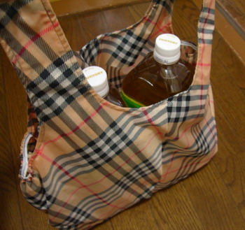 壊れた傘をリメイク！エコバッグ作ったよ！明日から本気出す